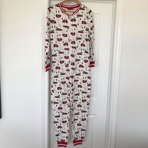 Holiday Pajamas PJ Onesie Size M